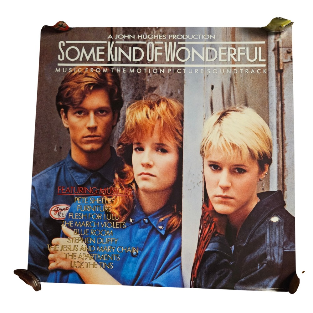 Some Kind Of Wonderful (Motion Picture Soundtrack) VTG‎ 1987 Promo Poster 24x24